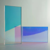 4-6mm Tinted Colorful EVA Laminated Toughened Gradient Partition Glass